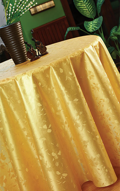 Inci Gold & Silver Pvc Tablecloths
